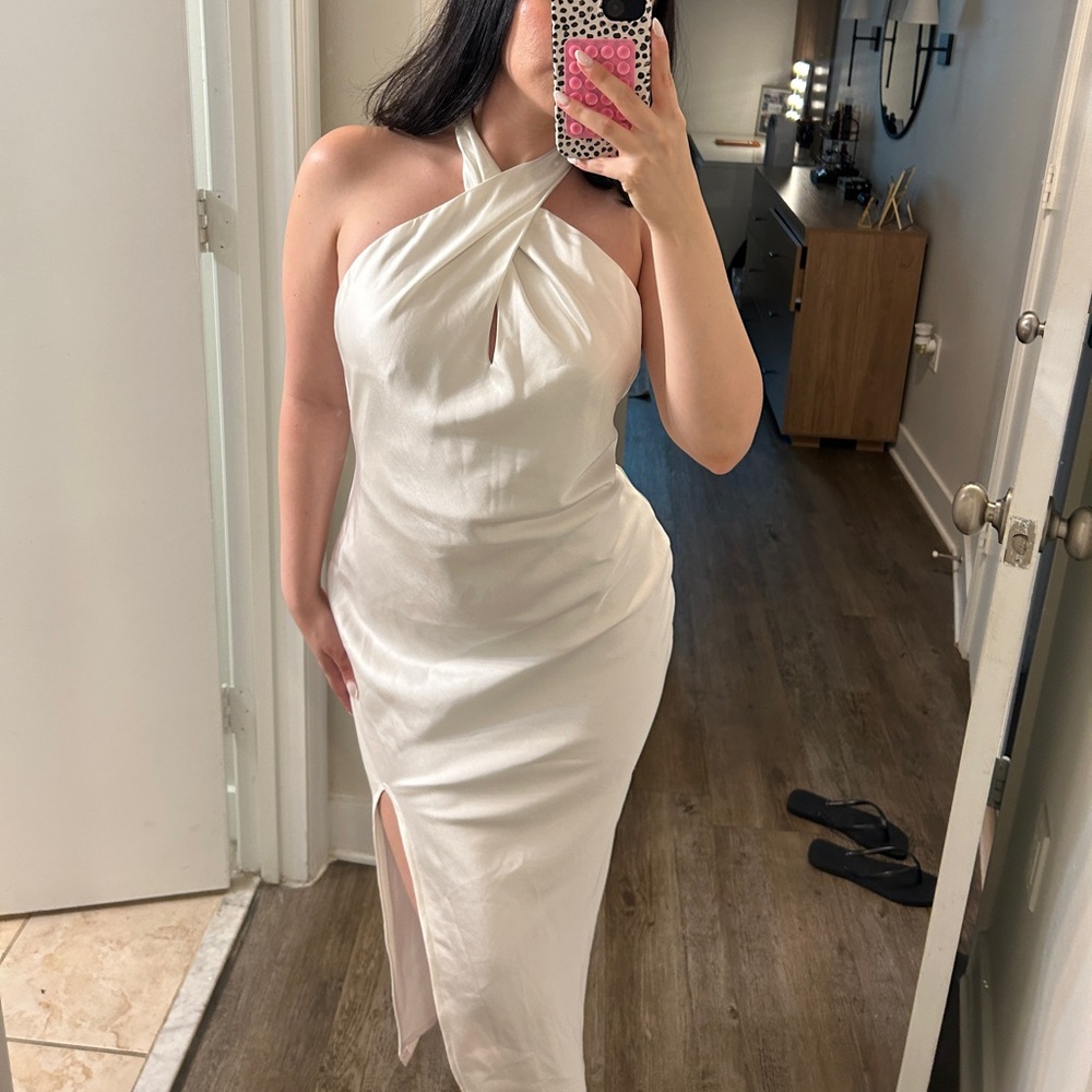 Lulus white dress